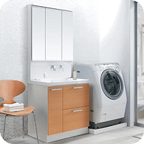 洗面化粧台交換